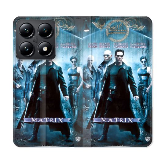 Housse Cuir Portefeuille Pour Xiaomi 14T Matrix Affiche