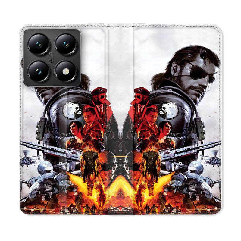 Housse Cuir Portefeuille Pour Xiaomi 14T Metal Gear Solid