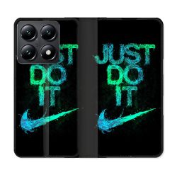 Housse Cuir Portefeuille Pour Xiaomi 14T Nike Just Do It