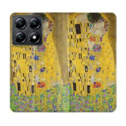 Housse Cuir Portefeuille Pour Xiaomi 14T Peinture Le Baiser