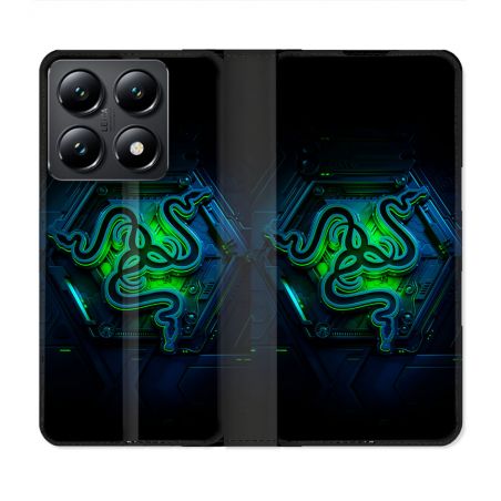 Housse Cuir Portefeuille Pour Xiaomi 14T Razer