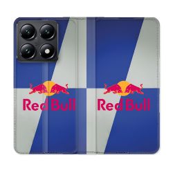 Housse Cuir Portefeuille Pour Xiaomi 14T Red Bull Classique