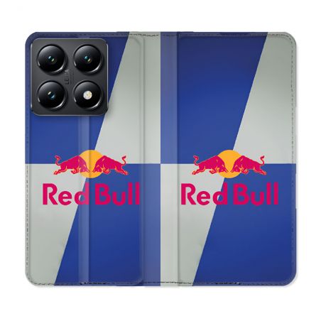 Housse Cuir Portefeuille Pour Xiaomi 14T Red Bull Classique