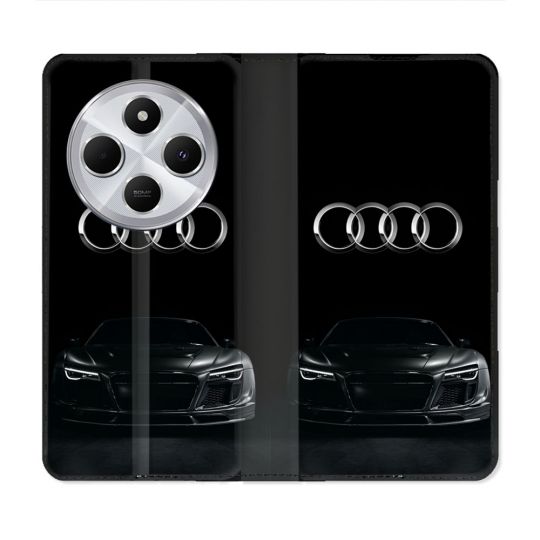 Housse Cuir Portefeuille Pour Xiaomi Redmi 14C 4G Audi