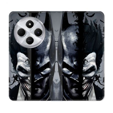 Housse Cuir Portefeuille Pour Xiaomi Redmi 14C 4G Batman Joker