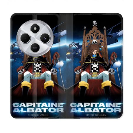 Housse Cuir Portefeuille Pour Xiaomi Redmi 14C 4G Capitaine Albator