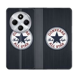 Housse Cuir Portefeuille Pour Xiaomi Redmi 14C 4G Converse