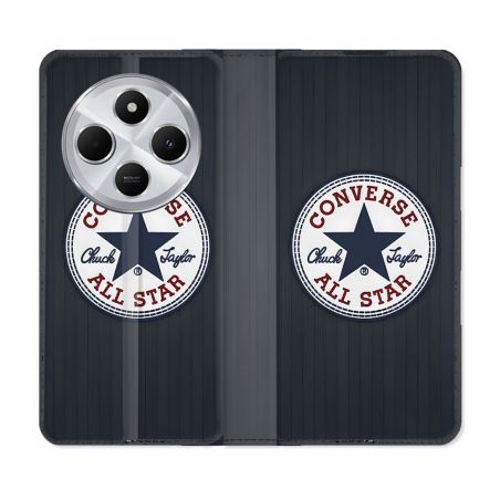 Housse Cuir Portefeuille Pour Xiaomi Redmi 14C 4G Converse