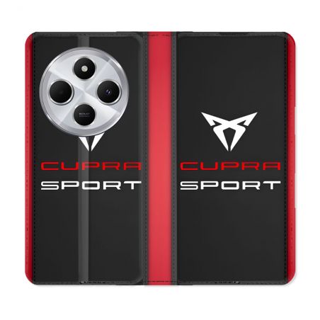 Housse Cuir Portefeuille Pour Xiaomi Redmi 14C 4G Cupra