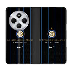 Housse Cuir Portefeuille Pour Xiaomi Redmi 14C 4G Foot Inter Milan