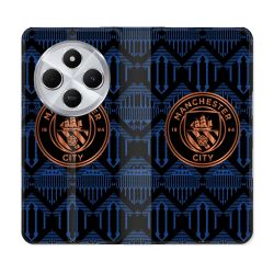 Housse Cuir Portefeuille Pour Xiaomi Redmi 14C 4G Foot Manchester City