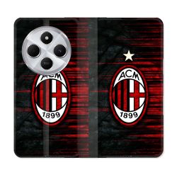 Housse Cuir Portefeuille Pour Xiaomi Redmi 14C 4G Foot Milan AC