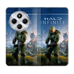 Housse Cuir Portefeuille Pour Xiaomi Redmi 14C 4G Halo