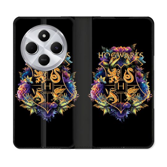 Housse Cuir Portefeuille Pour Xiaomi Redmi 14C 4G Harry Potter Hogwarts