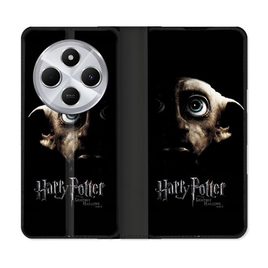 Housse Cuir Portefeuille Pour Xiaomi Redmi 14C 4G Harry Potter Hollows Dobby