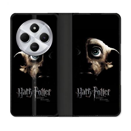 Housse Cuir Portefeuille Pour Xiaomi Redmi 14C 4G Harry Potter Hollows Dobby