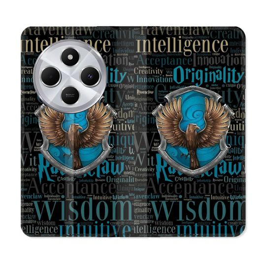 Housse Cuir Portefeuille Pour Xiaomi Redmi 14C 4G Harry Potter Serdaigle