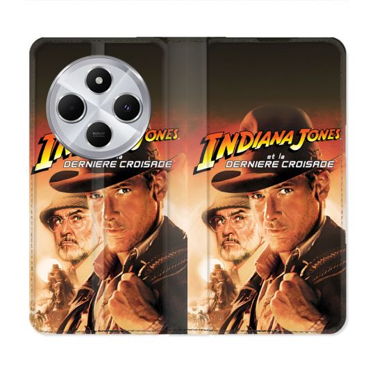 Housse Cuir Portefeuille Pour Xiaomi Redmi 14C 4G Indiana Jones Affiche