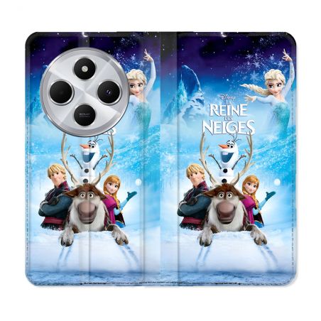Housse Cuir Portefeuille Pour Xiaomi Redmi 14C 4G La Reine Des Neiges