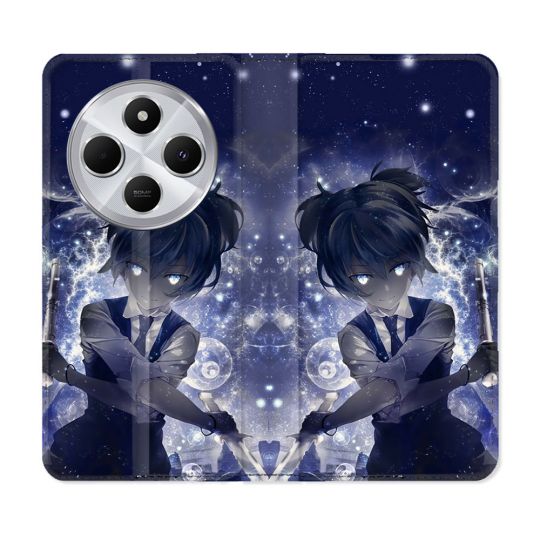 Housse Cuir Portefeuille Pour Xiaomi Redmi 14C 4G Manga Assassination Classroom Nagisa