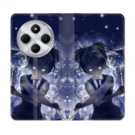 Housse Cuir Portefeuille Pour Xiaomi Redmi 14C 4G Manga Assassination Classroom Nagisa