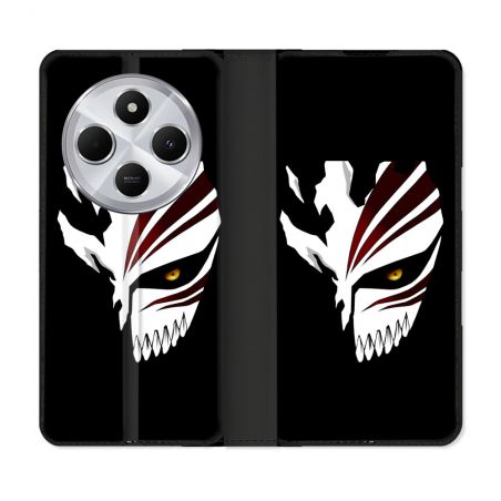 Housse Cuir Portefeuille Pour Xiaomi Redmi 14C 4G Manga Bleach Masque