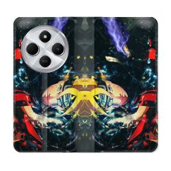 Housse Cuir Portefeuille Pour Xiaomi Redmi 14C 4G Manga Boruto Eclair