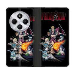 Housse Cuir Portefeuille Pour Xiaomi Redmi 14C 4G Manga Fairy Tail Logo Team