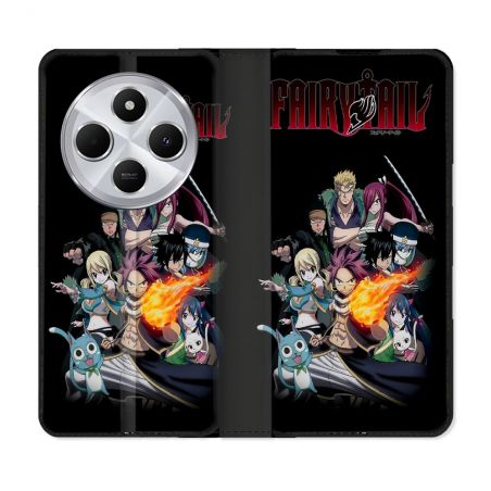 Housse Cuir Portefeuille Pour Xiaomi Redmi 14C 4G Manga Fairy Tail Logo Team