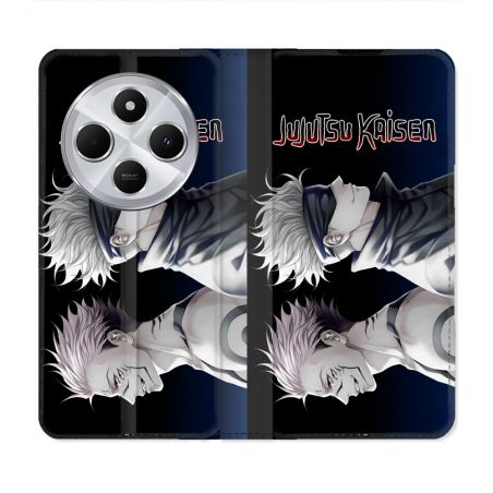 Housse Cuir Portefeuille Pour Xiaomi Redmi 14C 4G Manga Jujustu Kaisen