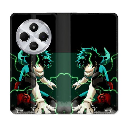 Housse Cuir Portefeuille Pour Xiaomi Redmi 14C 4G Manga My Hero Academia Deku