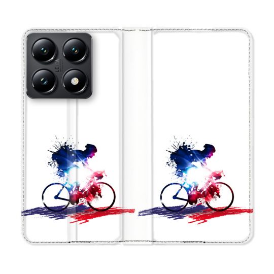 Housse Cuir Portefeuille Pour Xiaomi 14T Sport Cyclisme France