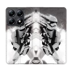 Housse Cuir Portefeuille Pour Xiaomi 14T Star Wars - Trooper