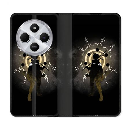 Housse Cuir Portefeuille Pour Xiaomi Redmi 14C 4G Manga Naruto Sage