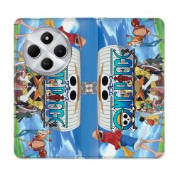 Housse Cuir Portefeuille Pour Xiaomi Redmi 14C 4G Manga One Piece Sunny