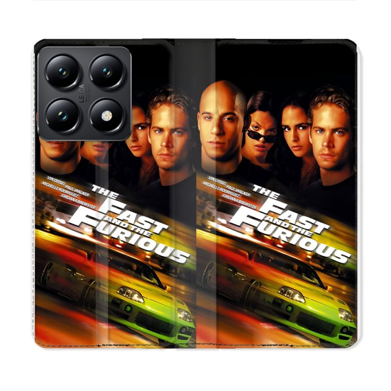 Housse Cuir Portefeuille Pour Xiaomi 14T The Fast And Furious