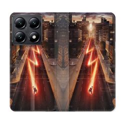 Housse Cuir Portefeuille Pour Xiaomi 14T The Flash City