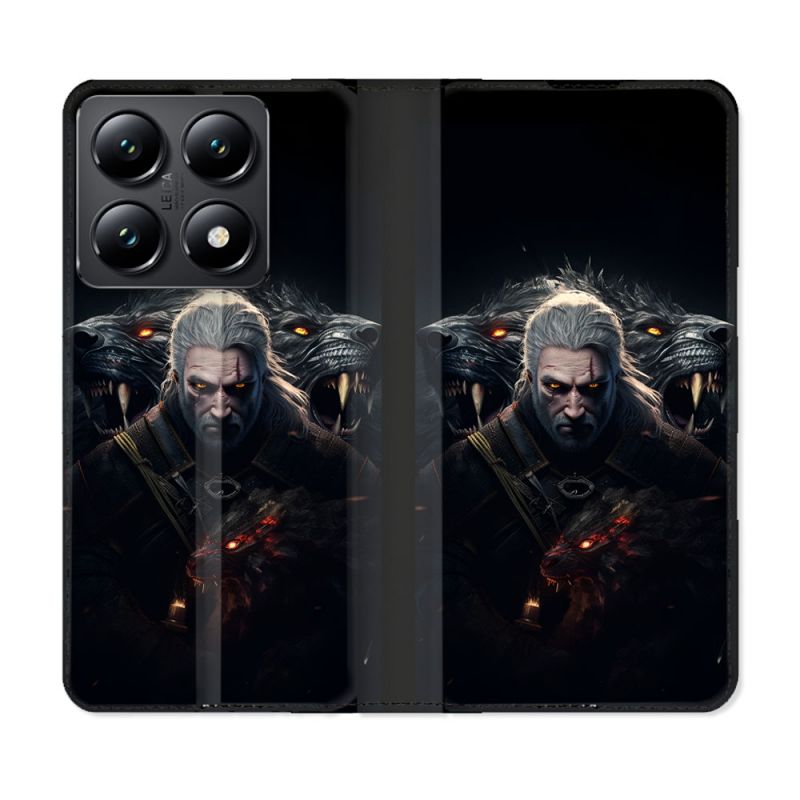 Housse Cuir Portefeuille Pour Xiaomi 14T The Witcher