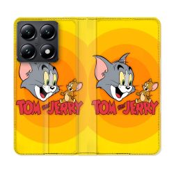 Housse Cuir Portefeuille Pour Xiaomi 14T Tom Jerry