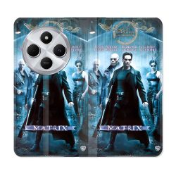 Housse Cuir Portefeuille Pour Xiaomi Redmi 14C 4G Matrix Affiche