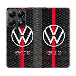 Housse Cuir Portefeuille Pour Xiaomi 14T Volkwagen Line