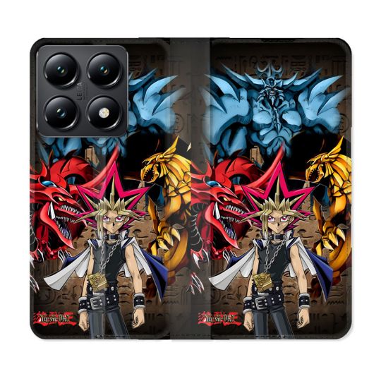 Housse Cuir Portefeuille Pour Xiaomi 14T Yu Gi Oh
