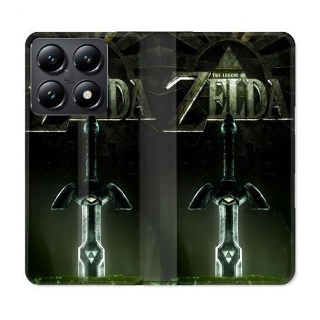 Housse Cuir Portefeuille Pour Xiaomi 14T Zelda