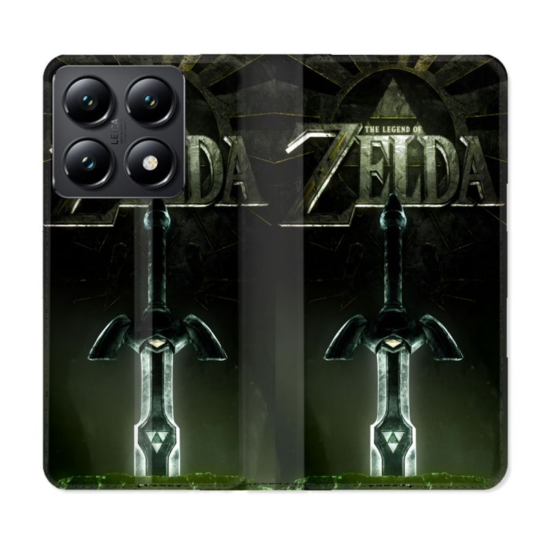 Housse Cuir Portefeuille Pour Xiaomi 14T Zelda