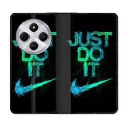 Housse Cuir Portefeuille Pour Xiaomi Redmi 14C 4G Nike Just Do It