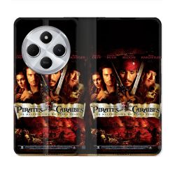 Housse Cuir Portefeuille Pour Xiaomi Redmi 14C 4G Pirate Des Caraibes