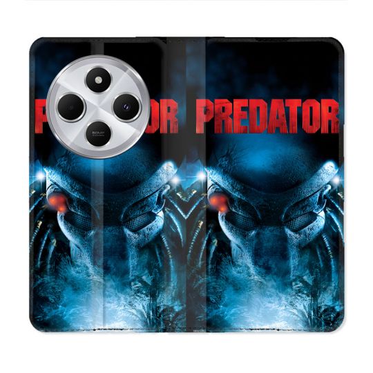 Housse Cuir Portefeuille Pour Xiaomi Redmi 14C 4G Predator Affiche