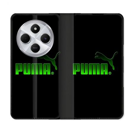 Housse Cuir Portefeuille Pour Xiaomi Redmi 14C 4G Puma