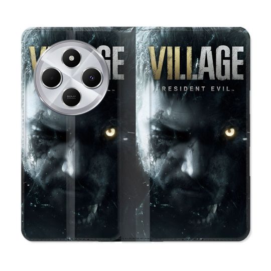 Housse Cuir Portefeuille Pour Xiaomi Redmi 14C 4G Resident Evil