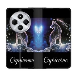 Housse Cuir Portefeuille Pour Xiaomi Redmi 14C 4G Signe Zodiaque 2 Capricorne